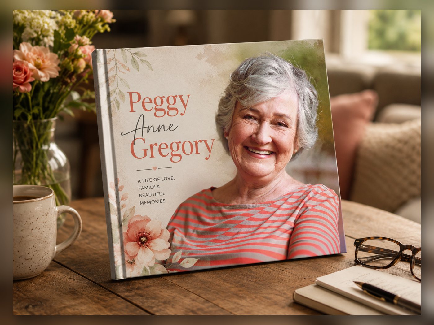 Peggy Anne Gregory floral legacy book
